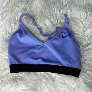 Nike Women's Indy Sports Bra size small light lavender
